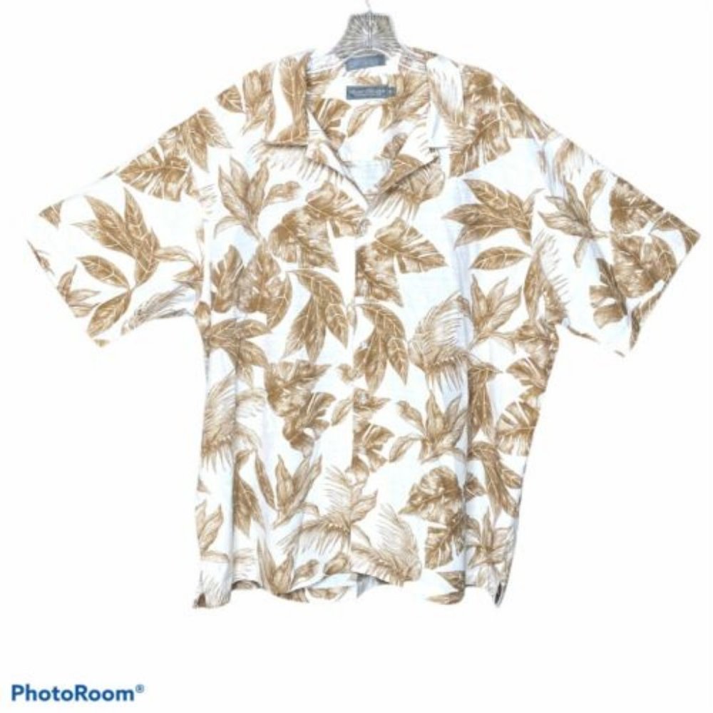 Daniel Cremieux Mens cotton silk Hawaiian Shirt XL